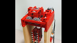 Making a Powerful Lego Hoist reedit [upl. by Nemra]