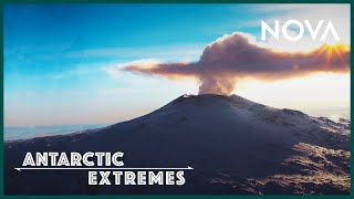 Exploring Antarcticas Active Volcano Mt Erebus  Antarctic Extremes [upl. by Persse]