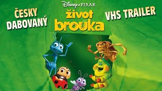 Život brouka A Bugs Life 1998  český VHS trailer Czech VHS Trailer [upl. by Ahsitel]