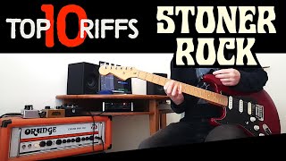 Top 10 Stoner Rock Riffs [upl. by Viddah557]