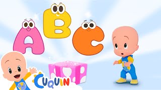 Canción del ABC Abecedario 🔠🎶 en MAYÚSCULAS  Canciones infantiles para bebés con Cleo y Cuquín [upl. by Dnamra]