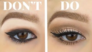 HOODED EYES DOS AND DONTS  Eyeshadow amp Eyeliner For Bigger Eyes Makeup Tutorial [upl. by Aronoel]