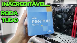 PENTIUM G7400 DA NOVA GERAÇÃO RODA JOGOS MESMO MAS TEM UM PORÉM [upl. by Windy387]