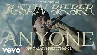 Justin Bieber  Anyone Official Live Performance  Vevo [upl. by Cherish]