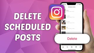 How to Delete Scheduled Posts on Instagram [upl. by Freyah]