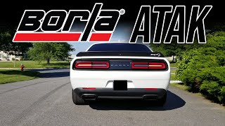 HHPRacing Dodge Challenger Hellcat  Borla Atak Exhaust [upl. by Nelrac]