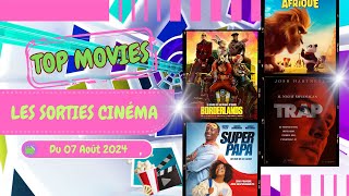 Les Sorties au Cinéma du 07 Août 2024 [upl. by Nylac]