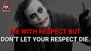 15 Best Jokers Attitude Quotes Video  Attitude Quotes  Joker Quotes  Badass Quotes [upl. by Hosbein]