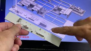 1350 USS Enterprise CVN65 Mini Hobby Models built update part 5 [upl. by Ainekahs]