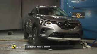 Euro NCAP Crash amp Safety Tests of Renault Captur 2019  Update [upl. by Nattirb]