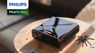 Philips PicoPix Max  1080p Full HD Pico Projector [upl. by Leahicm977]