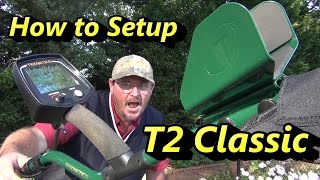 How to Set Up the Teknetics T2 Classic Green Metal Detector [upl. by Gusba]