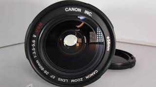 Canon EF 2880mm f3556 V USM [upl. by Ardnoid]