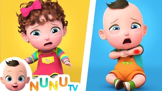 The Boo Boo Song  Nursery Rhymes  Baby Songs  NuNu Tv [upl. by Lorrad728]