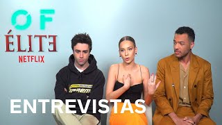 Élite temporada 3 entrevista a Itzan Escamilla Ester Expósito y Sergio Momo [upl. by Ailati85]