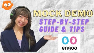 Engoo Mock Demo Lesson Preparation Guide  How to Pass Guide amp Tips [upl. by Siraf]