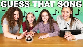 Guess That Song Challenge  BIG Announcement Haschak Sisters [upl. by Fu]