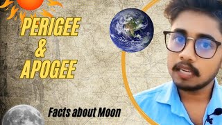 What is Perigee and Apogee  Facts about moon  Geography videos [upl. by Gower468]