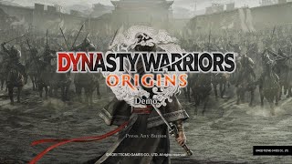 DYNASTY WARRIORS ORIGINS Demo [upl. by Furgeson]