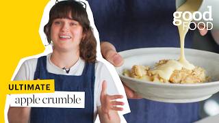 The BEST apple crumble recipe  from Good Food [upl. by Nirtiac]