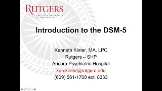 Mastering DSM5 diagnostic criteria [upl. by Aneema]