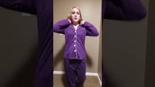 Yulee Womens ButtonUp Sleepwear Long Sleeve Pajama Set Pj Top and Pant [upl. by Hardigg]