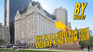 The Plaza Hotel New York Deluxe King Room Tour [upl. by Akerehs874]