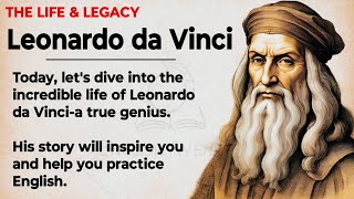 Leonardo da Vincis Story  Learn English Through Story 🔥  Graded Reader  Listening Practice ✅ [upl. by Llerdna]