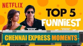 Top 5 Chennai Express Moments  Netflix India [upl. by Eibrik]