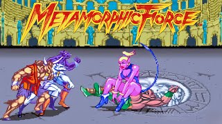 Metamorphic Force  Arcade Gameplay  Konami 1993 [upl. by Sausa560]