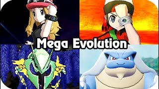 Evolution of Mega Evolution in Pokémon Games 2013  2018 [upl. by Nacnud980]