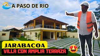 JARABACOA  VILLA EN VENTA  CAFE COLAO  SALTO GIMENOA  CAMPING  TURISMO  LUJO [upl. by Weiman]