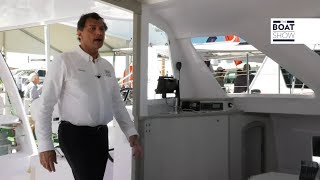 ENG SEAWIND 1160 LITE  Sailing Catamaran Walkaround  The Boat Show [upl. by Aryam]