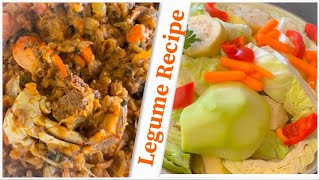 Easy Haitian Legume Recipe 🇭🇹Recette haïtienne [upl. by Dearr568]