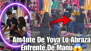 🚨Gran Probl3m4En Plen0 Mercado Se Treun4n La Cara😡Caser4 De Yova Lo Abraz4 Enfrente De Manu😱 [upl. by Moe]