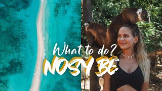 NOSY BE  What to do  Madagascar Travel Vlog [upl. by Enneiluj]