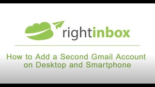 How to Add a Second Gmail Account Desktop and Smartphone [upl. by Audly]