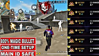 FREEFIRE 800 MAGIC BULLETHOLOGRAM  FREEFIRE NEW FULLY ANTIBLACKLIST ANTI BAN HACK VIDEO [upl. by Budde]