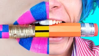 THIS ISNT 5 MINUTE CRAFTS Trying 10 Weird DiY Crafts for Back to School By SaraBeautyCorner [upl. by Annaegroeg112]