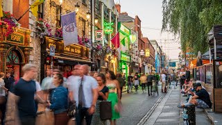 Dublin Ireland  Central city Walking Tour  4K [upl. by Manuela]