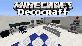 MÄ°NECRAFT EN GELÄ°ÅžMÄ°Åž EV EÅžYALARI MODU Ä°NDÄ°RME LÄ°NKÄ° DECOCRAFT 11221710 [upl. by Eynaffit]