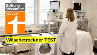 Test Wäschetrockner 2020 So testen wir Kondensationstrockner mit Wärmepumpe Stiftung Warentest [upl. by Kornher950]