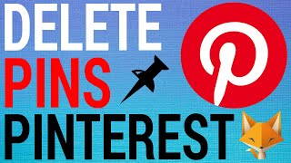 How To Delete Pins On Pinterest [upl. by Keheley713]