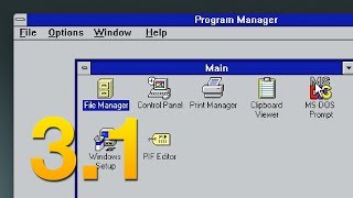 A Tour of Windows 31  Software Showcase [upl. by Nhojleahcim]