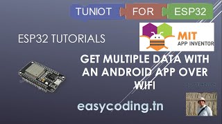 ESP32 tutorial B07 Part2 Get multiple data with an Android App over WIFI [upl. by Allak]