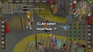 Osrs  Clan Wars Montage  PVP [upl. by Alrrats]