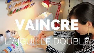 Tutoriel couture facile comment utiliser laiguille double [upl. by Ettecul]