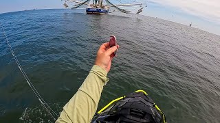 I Tossed THIS Behind a Shrimp Boat and IMMEDIATELY Got SMOKED [upl. by Nojad]