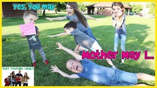 PLAYGROUND WARS  Mother May I With Traps  That YouTub3 Family  The Adventurers [upl. by Ymaj]