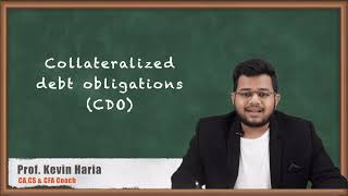 Collateralized Debt Obligations CDO  Introduction to Asset Backed Securities  Fixed Income [upl. by Eninotna]